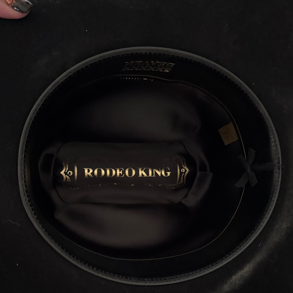 Rodeo King Black Hat